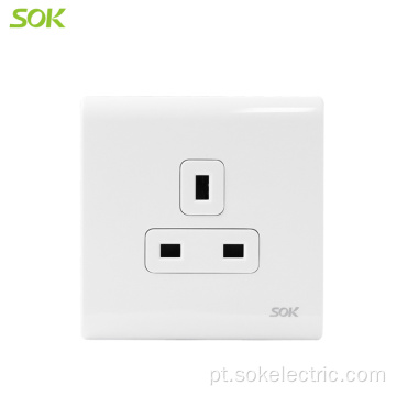 Tomada de parede britânica 1Gang BS Socket Outlet